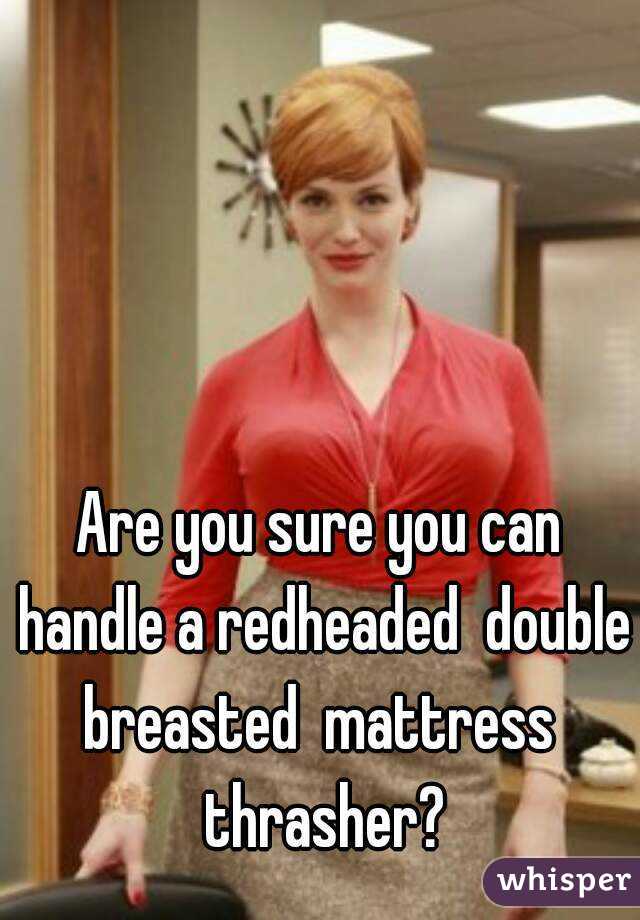 Big Breasted Mattress Thrasher